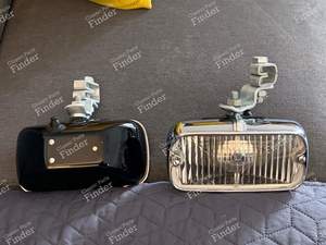 Pair of Cibié fog lights - PEUGEOT 404 - 12-85-18- thumb-1