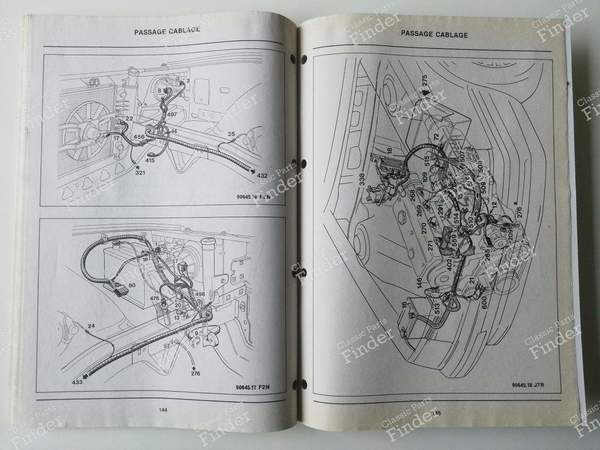 Schémas électriques - N.T. 8018 - RENAULT 21 (R21) - 7711079864- 7