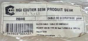 Câble de débrayage ajustage automatique - PEUGEOT 405 / Pars / Khazar - 200440- thumb-4