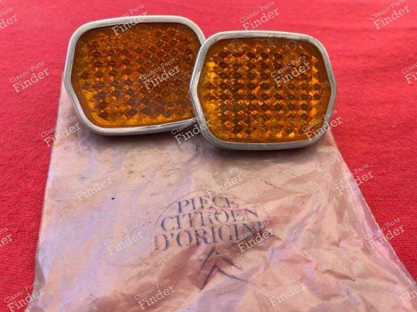 Deux catadioptres arrière neuf origine - CITROËN Ami 6 / Dynam - 2014- 0