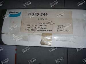 Brake linings - VOLKSWAGEN (VW) Karmann-Ghia (Typ 14) - B325544- thumb-1