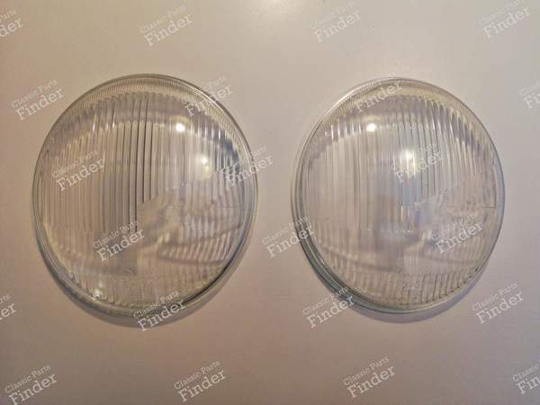 Pair of headlight lenses - VOLKSWAGEN (VW) Käfer / Beetle / Coccinelle / Escarabajo - K11667 / 11-92587 / 4475 R7- 0