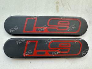 Heckfenster-Embleme – GTI 1.9-Version - PEUGEOT 205 - 9252352480 /  9253536680- thumb-1