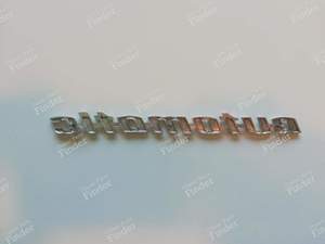 Automatic' trunk sign - VOLKSWAGEN (VW) 1500 / 1600 (Typ 3) - 083111003- thumb-4