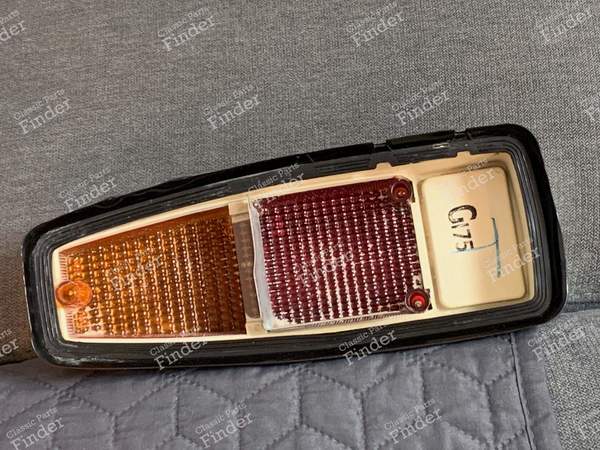 Chrome-plated left rear cabochon - Brand new - RENAULT 8 / 10 (R8 / R10) - 612- 2