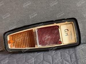 Chrome-plated left rear cabochon - Brand new - RENAULT 8 / 10 (R8 / R10) - 612- thumb-2