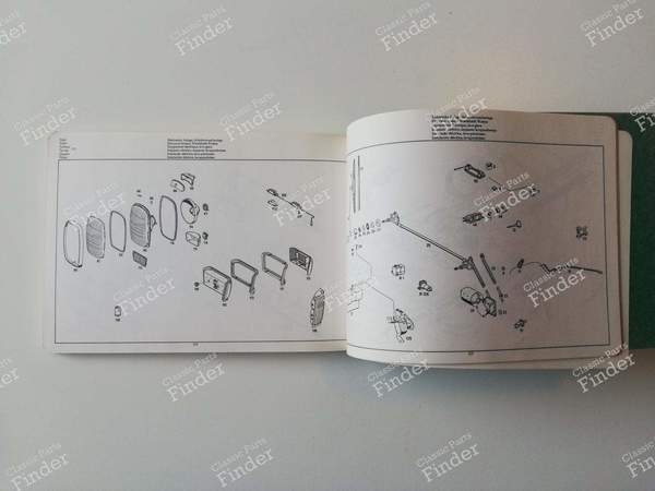 Spare parts manual - 'Catalog A' 1968 - MERCEDES BENZ /8 (W114 / W115) - 12140 - 40000 - 12.67- 5
