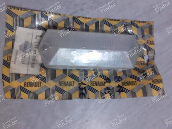 Cabochon de clignotant / veilleuse - Phase 1 - RENAULT 15 / 17 (R15 - R17) - 51113 / 7701015130- 1