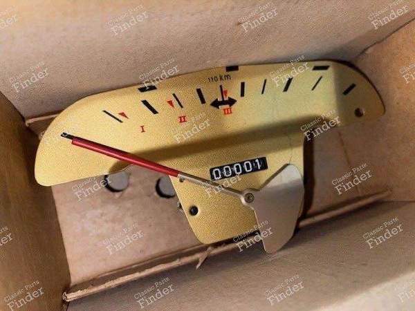 Speedometer and km - RENAULT Dauphine / Ondine - 8545378- 1
