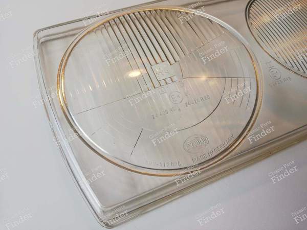 Verre d'optique de phare droit - MERCEDES BENZ W123 - 008117096 / 117096001 / A1238261290- 2