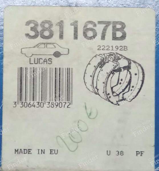 Kit freins arriere - RENAULT Trafic - 381167B- 5