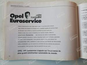 Wartungshandbuch - Monza - OPEL Rekord (E) / Commodore (C) / Senator (A) / Monza (A) - TS-1293 / 09294465- thumb-6