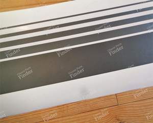 Selbstklebender Streifen TURBO - RENAULT 9 / Alliance / Broadway / 11 / Encore (R9 / R11) - thumb-3