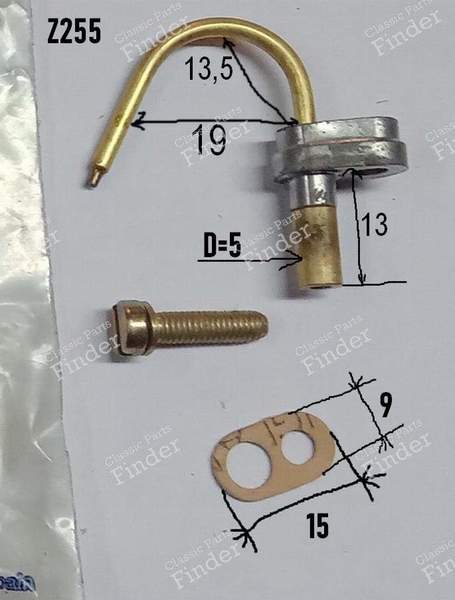Injecteur pompe reprise - RENAULT 4 / 3 / F (R4) - Z255- 1