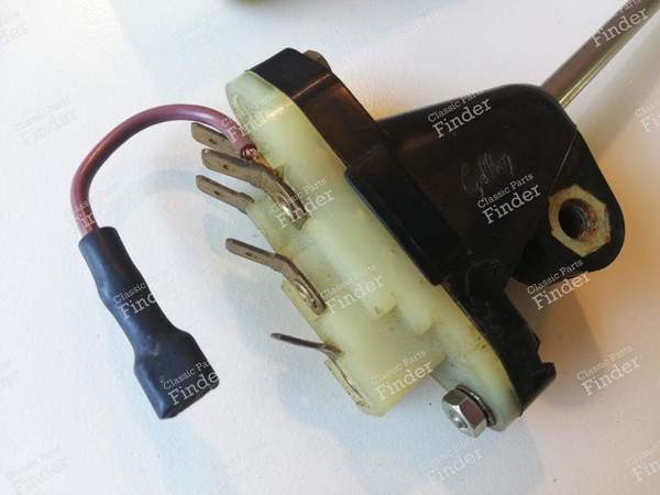 Headlight-code switch (gray stem) - PEUGEOT 404 - 6240.57- 2