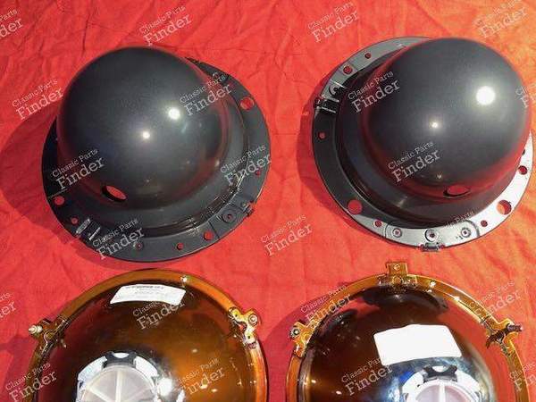 Pair of headlights with integrated pilot light + bulb connection kit - CITROËN DS / ID - 4