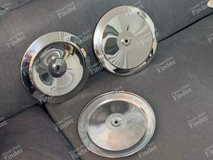 3 Chrome wheel covers - RENAULT 8 / 10 (R8 / R10) - thumb-2