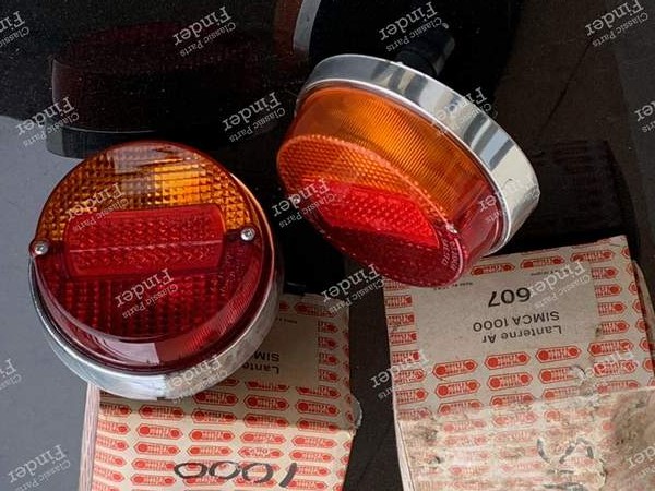 Rückleuchten SIMCA 1000, 1200 S, 1300, 1500, Matra Djet - SIMCA Coupé 1000 / 1200 S - 607- 1