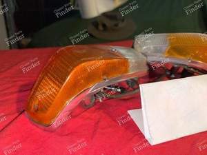 Pair of front turn signals/parking lights - PEUGEOT 504 Coupé / Cabriolet - 429G / 429D- thumb-7