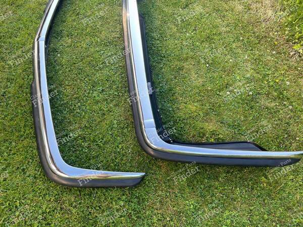 Front + Rear Early Euro Chrome Bumpers - MERCEDES BENZ SL (R107) - 5