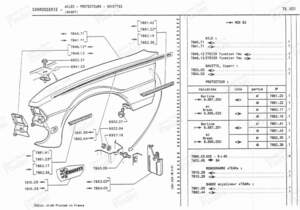 Right Front Fender Trim Strip - Phase 1 - PEUGEOT 305 - 786216- thumb-3