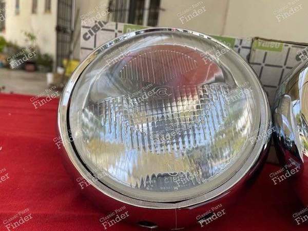 Pair of asymmetrical dipped headlights - up to 1967 - CITROËN DS / ID - ABTP 530- 1