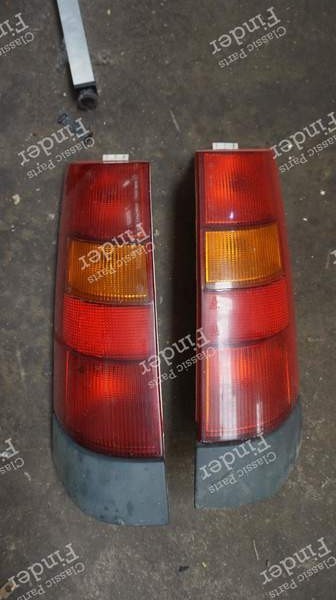 Pair of left and right rear lights - RENAULT 5 (Supercinq) / Express / Rapid (R5) - 1221803 (D) / 1221803 (G)- 0
