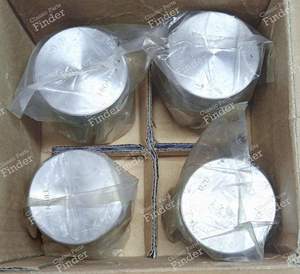 Set of 4 "county" pistons 4 rings .020 - MG T-Type