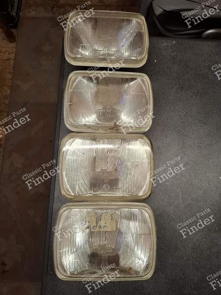 Headlight set - RENAULT 5 (Supercinq) / Express / Rapid (R5) - 7R0188701 / 67522159- 0