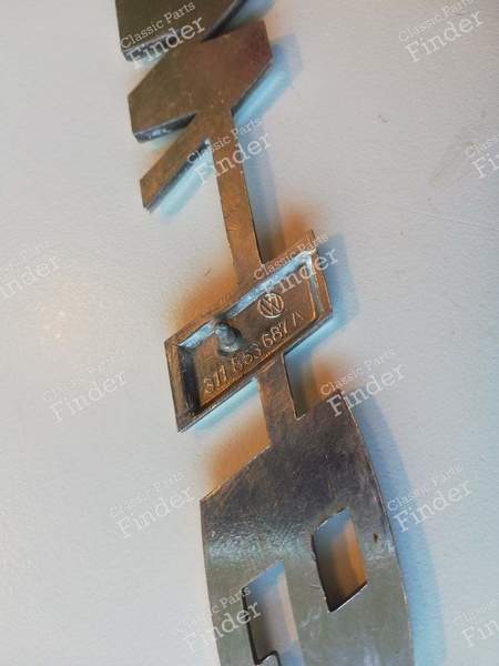 1600 TL trunk emblem - VOLKSWAGEN (VW) 1500 / 1600 (Typ 3) - 311653687A- 5
