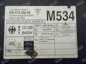 ALARM MODULE M534 99661826006 PORSCHE 996 & 986 - PORSCHE 911 (996) - 996.618.260.06- thumb-1
