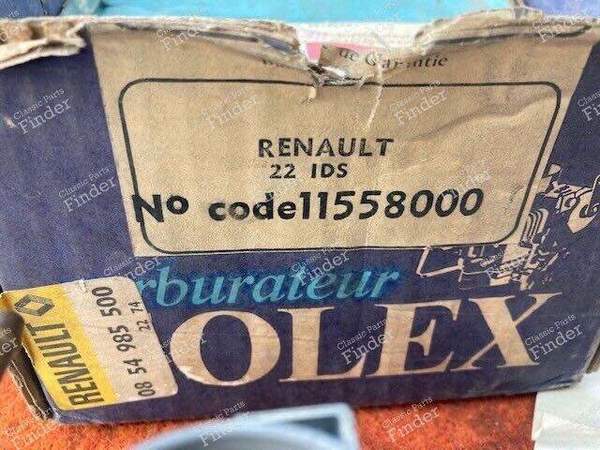 Vergaser SOLEX 22 IDS - RENAULT 4 / 3 / F (R4) - 22 IDS / 11558000 / 0854985500- 2