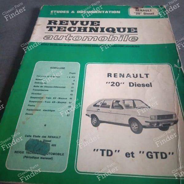 RTA für R20 TD und GTD - RENAULT 20 / 30 (R20 / R30) - 0