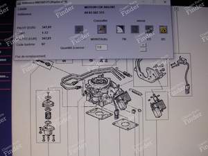 Motor Langsamfahrsteuerung / Langsamfahrventil - RENAULT 21 (R21) - 8983502375- thumb-6
