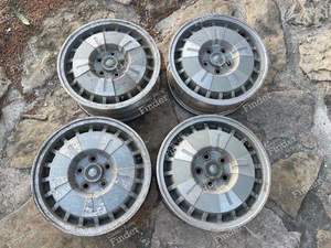 4 14" aluminum wheels for CITROËN CX