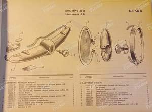 Ersatzteilkatalog - SIMCA Aronde - thumb-3
