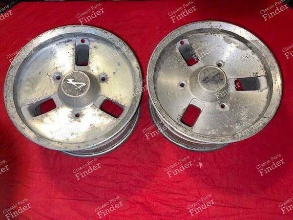 Pair of 7x13-inch wheels - ALPINE A310 - 0