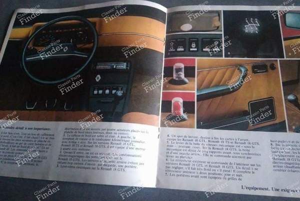 Handelsbroschüre - RENAULT 18 (R18) - 18.914.18- 1