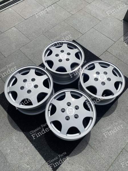 Porsche 964 911 Design 90 rims Original 16 inch, 6 & 8J, 911 Carrera D90 - PORSCHE 911 (964) - 0