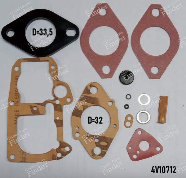 Pochette carburateur Zenith 32IF - RENAULT 18 (R18) - 4V10712- 0