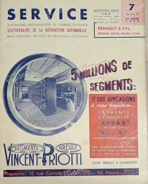 Technisches Review SERVICE - CITROËN Traction Avant (7 / 11 / 15) - 6