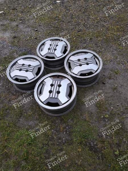 1 Set of 4 14" wheels for R11 Turbo - RENAULT 9 / Alliance / Broadway / 11 / Encore (R9 / R11) - 0
