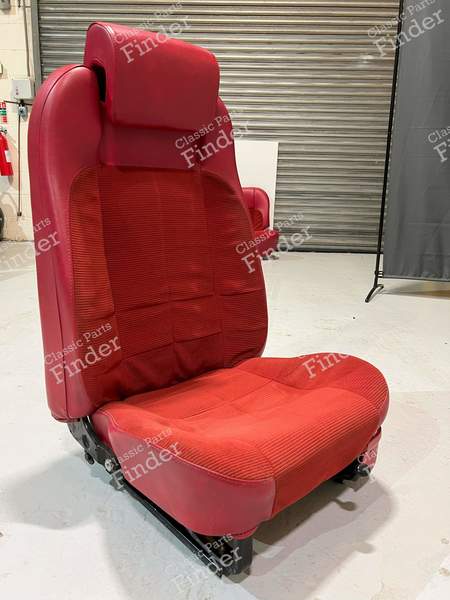Original rote Innensitze - Kompletter Satz - FORD Capri - 6