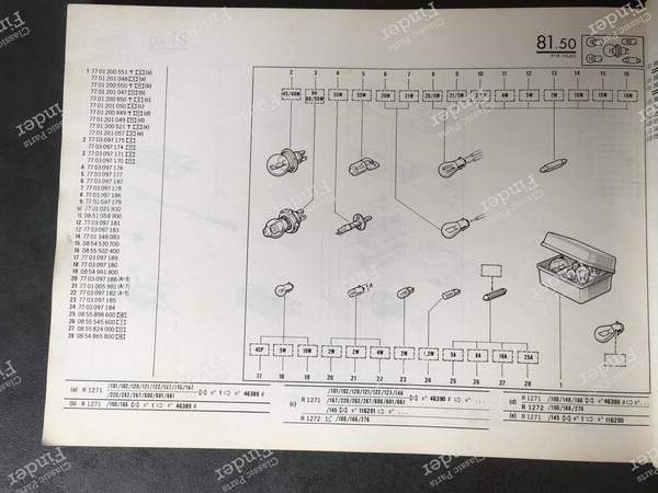 Ersatzteilhandbuch – PR1020, 4. Auflage - RENAULT 20 / 30 (R20 / R30) - 7701444183- 3