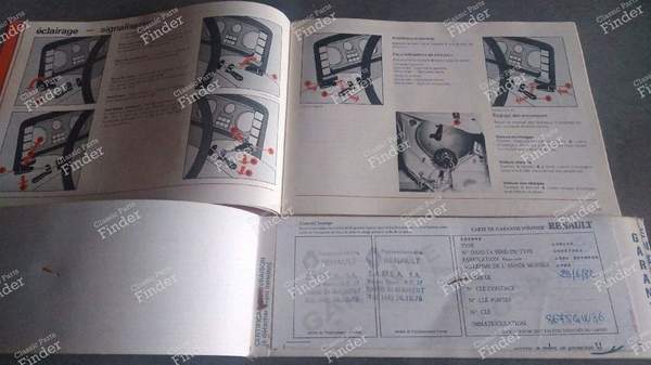 Instruction manual - RENAULT 14 (R14) - 77 01 446 291 / NE411 80 01 81- 1