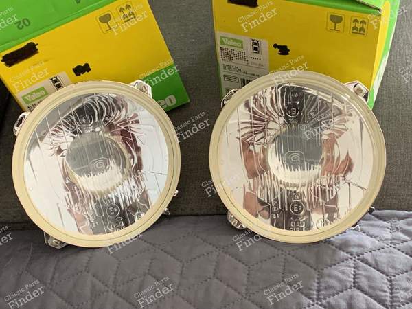 2 Scheinwerferoptiken Cibié 155 - RENAULT 6 (R6) - 155 / 061667- 0