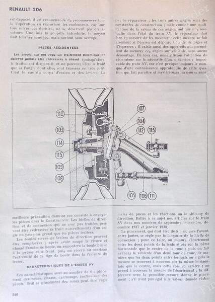 SERVICE 1946 Technical Journal - RENAULT Voltigeur (1000kg) / Goélette (1400kg) / Galion (2500kg) - Novembre. 1946- 4