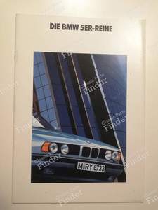 5 Series brochure for BMW 5 (E34)