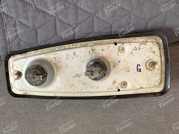 Left-hand chrome taillight - RENAULT 8 / 10 (R8 / R10) - 3690- 2