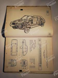 Manuel de réparation M.R. 184 - RENAULT 14 (R14) - 7701440044- thumb-3